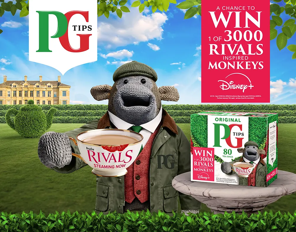 PG Tips Rivals - a chance to win big 1 of 3000 rivals monkeys