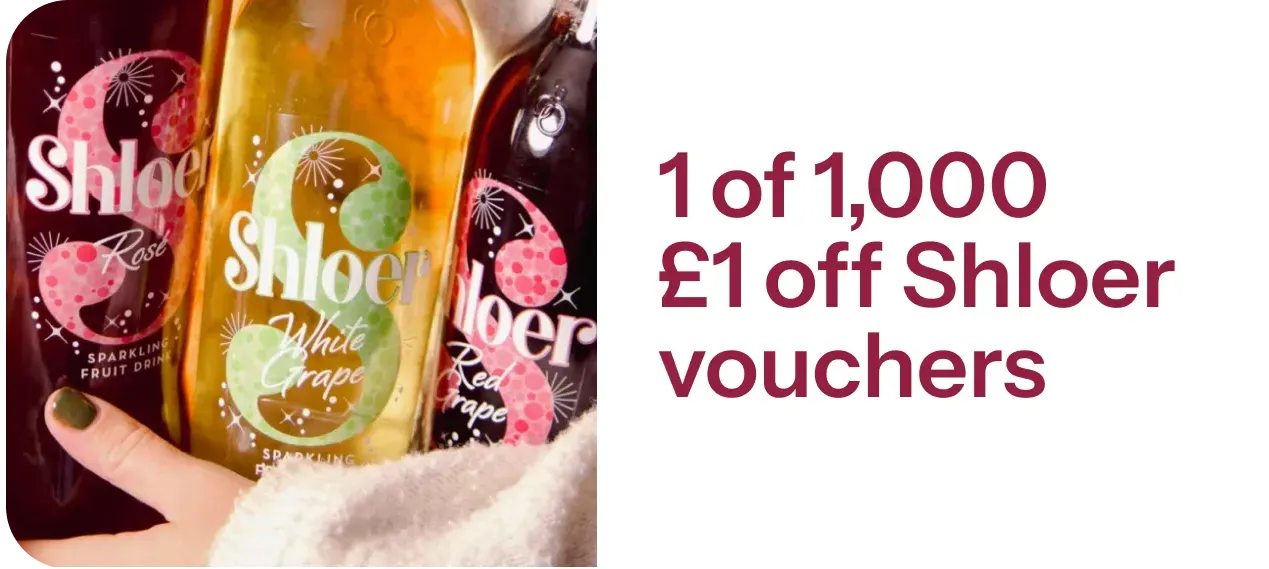 1 of 1000 Shloer vouchers